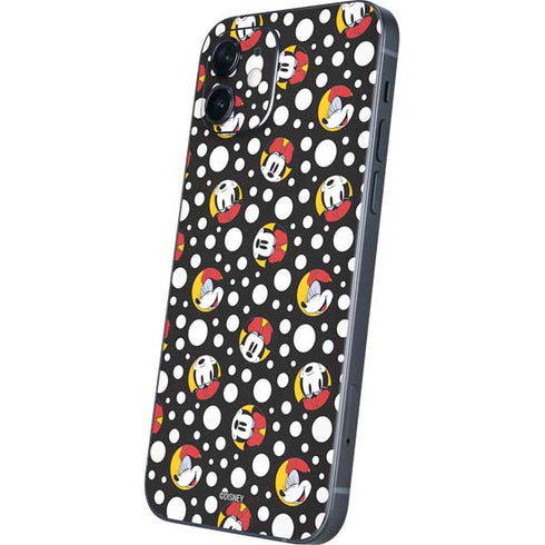 Disney Minnie Mouse Bubbles Face Pattern iPhone 12 Skin