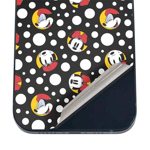 Disney Minnie Mouse Bubbles Face Pattern iPhone 12 Skin