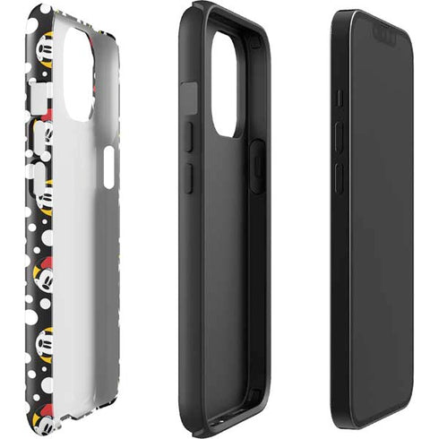 Disney Minnie Mouse Bubbles Face Pattern iPhone 13 Impact Case