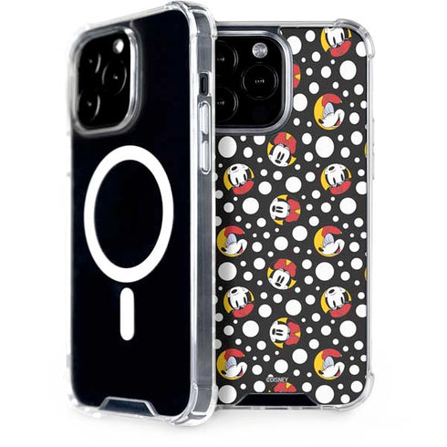 Disney Minnie Mouse Bubbles Face Pattern iPhone 13 Pro Max MagSafe Case
