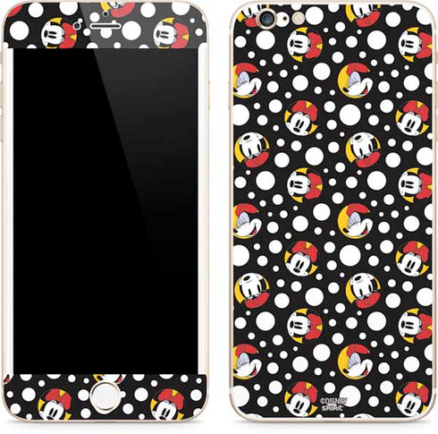 Disney Minnie Mouse Bubbles Face Pattern iPhone 6/6s Plus Skin