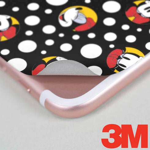 Disney Minnie Mouse Bubbles Face Pattern iPhone 7 Skin