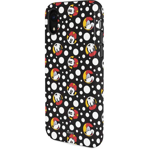 Disney Minnie Mouse Bubbles Face Pattern iPhone XR Pro Case