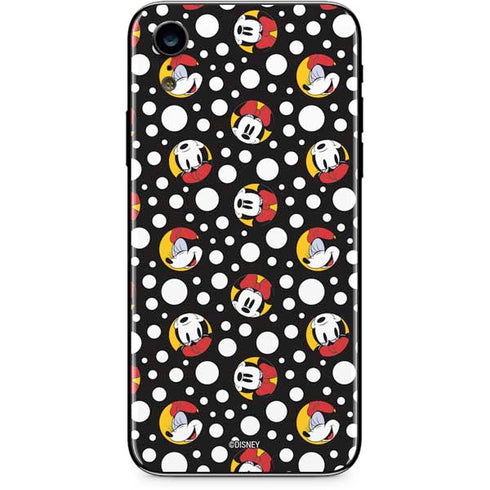 Disney Minnie Mouse Bubbles Face Pattern iPhone XR Skin