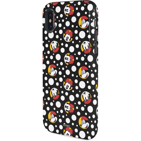 Disney Minnie Mouse Bubbles Face Pattern iPhone XS Pro Case