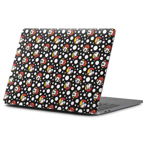Disney Minnie Mouse Bubbles Face Pattern Apple MacBook Pro 13-inch Skin