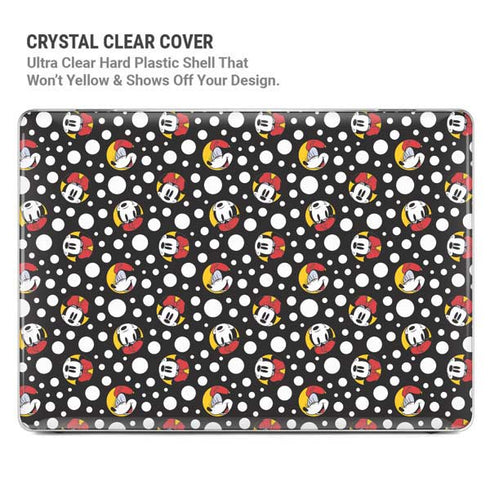 Disney Minnie Mouse Bubbles Face Pattern MacBook Pro 13in (2020) Case plus Skin
