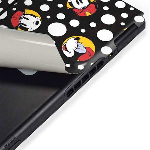 Disney Minnie Mouse Bubbles Face Pattern Nintendo Switch Bundle Skin