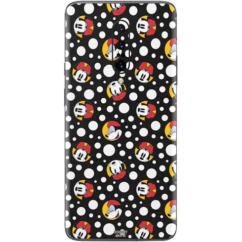 Disney Minnie Mouse Bubbles Face Pattern OnePlus 7 Pro Skin