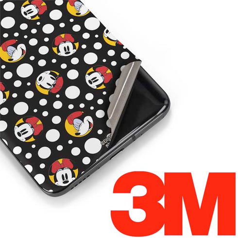 Disney Minnie Mouse Bubbles Face Pattern OnePlus 7 Pro Skin