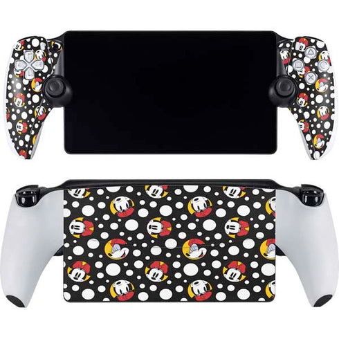 Disney Minnie Mouse Bubbles Face Pattern PlayStation Portal Remote Player Skin