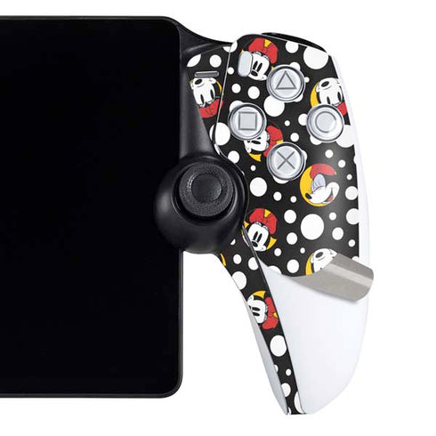 Disney Minnie Mouse Bubbles Face Pattern PlayStation Portal Remote Player Skin