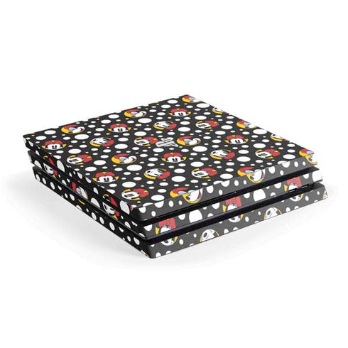 Disney Minnie Mouse Bubbles Face Pattern PS4 Pro Console Skin