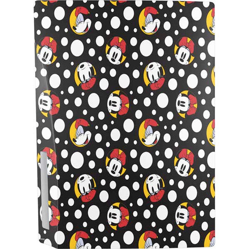 Disney Minnie Mouse Bubbles Face Pattern PS5 Bundle Skin