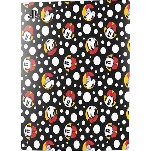 Disney Minnie Mouse Bubbles Face Pattern PS5 Digital Edition Bundle Skin