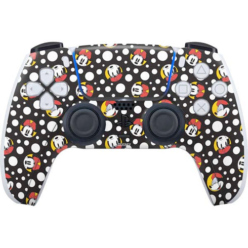 Disney Minnie Mouse Bubbles Face Pattern PS5 Controller Skin