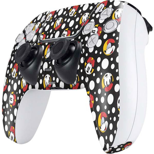 Disney Minnie Mouse Bubbles Face Pattern PS5 Controller Skin