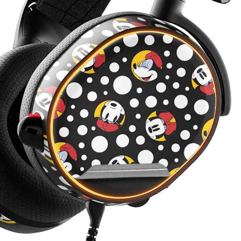 Disney Minnie Mouse Bubbles Face Pattern SteelSeries Arctis 3 Skin
