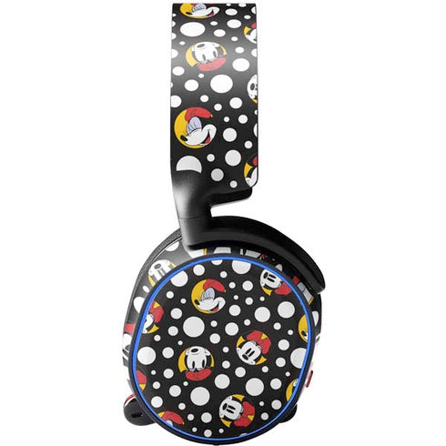 Disney Minnie Mouse Bubbles Face Pattern SteelSeries Arctis 5 Skin