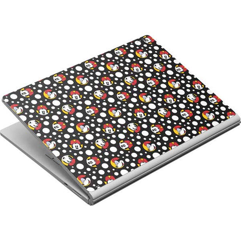 Disney Minnie Mouse Bubbles Face Pattern Surface Book Skin