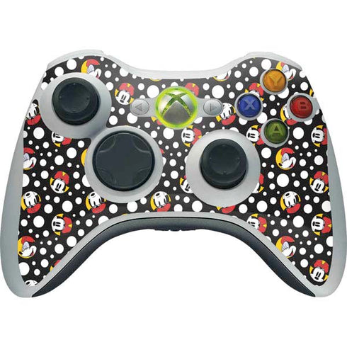 Disney Minnie Mouse Bubbles Face Pattern Xbox 360 Wireless Controller Skin