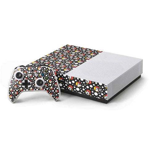 Disney Minnie Mouse Bubbles Face Pattern Xbox One Skins
