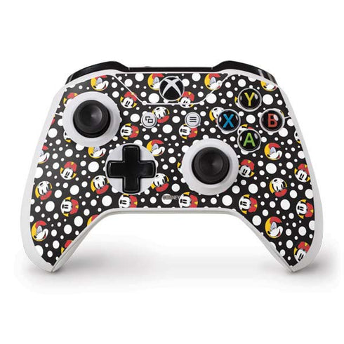 Disney Minnie Mouse Bubbles Face Pattern Xbox One S Controller Skin