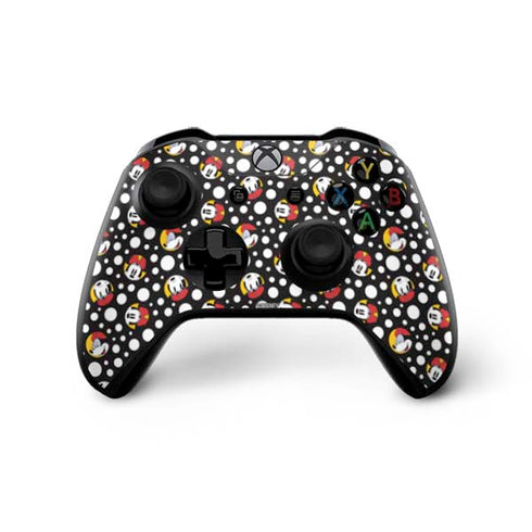 Disney Minnie Mouse Bubbles Face Pattern Xbox One X Controller Skin