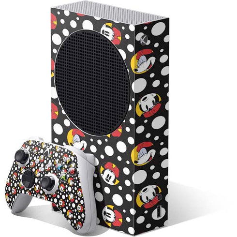 Disney Minnie Mouse Bubbles Face Pattern Xbox Series S Bundle Skin