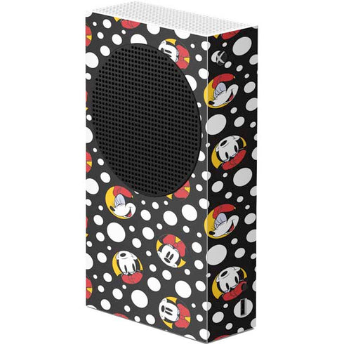 Disney Minnie Mouse Bubbles Face Pattern Xbox Series S Console Skin