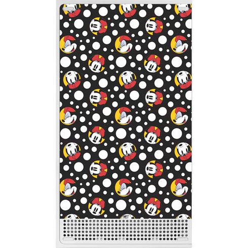 Disney Minnie Mouse Bubbles Face Pattern Xbox Series S Console Skin