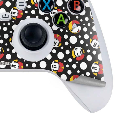 Disney Minnie Mouse Bubbles Face Pattern Xbox Series S Controller Skin