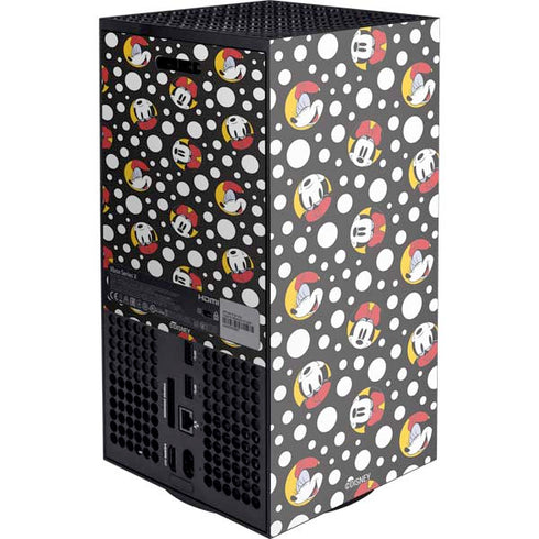 Disney Minnie Mouse Bubbles Face Pattern Xbox Series X Console Skin
