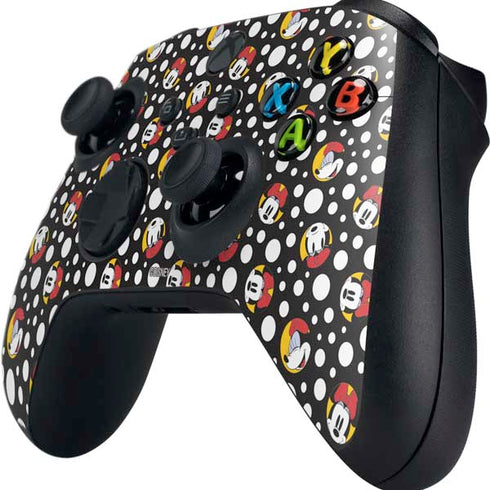 Disney Minnie Mouse Bubbles Face Pattern Xbox Series X Controller Skin