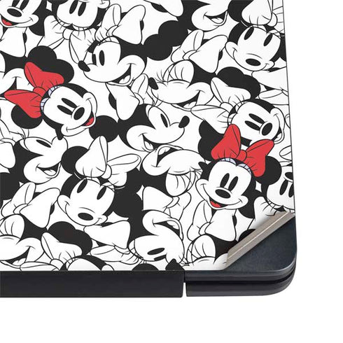 Disney Minnie Mouse Red Color Pop Face Pattern Dell Vostro Skin