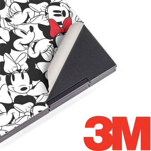 Disney Minnie Mouse Red Color Pop Face Pattern HP Envy Skin