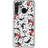 Disney Minnie Mouse Red Color Pop Face Pattern Galaxy A21 Clear Case