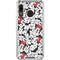 Disney Minnie Mouse Red Color Pop Face Pattern Galaxy A30 Clear Case