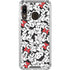 Disney Minnie Mouse Red Color Pop Face Pattern Galaxy A30 Clear Case
