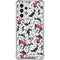 Disney Minnie Mouse Red Color Pop Face Pattern Galaxy A33 5G Clear Case