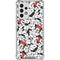 Disney Minnie Mouse Red Color Pop Face Pattern Galaxy A53 5G Clear Case