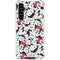 Disney Minnie Mouse Red Color Pop Face Pattern Galaxy A54 5G Clear Case