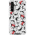 Disney Minnie Mouse Red Color Pop Face Pattern Galaxy A54 5G Clear Case
