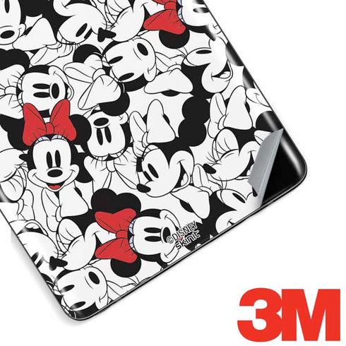 Disney Minnie Mouse Red Color Pop Face Pattern Galaxy Note 8 Skin