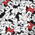 Disney Minnie Mouse Red Color Pop Face Pattern Galaxy Note 8 Skin