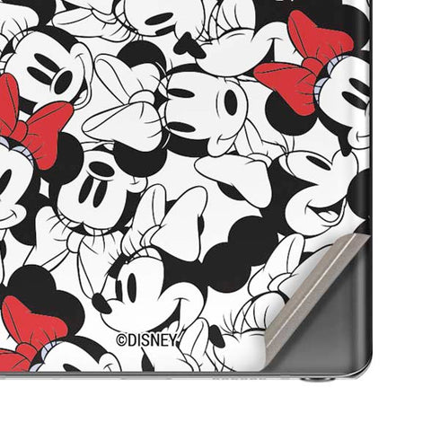 Disney Minnie Mouse Red Color Pop Face Pattern Galaxy Note20 5G Skin