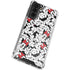 Disney Minnie Mouse Red Color Pop Face Pattern Galaxy S22 Plus Clear Case