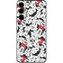Disney Minnie Mouse Red Color Pop Face Pattern Galaxy S22 Skin