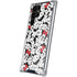 Disney Minnie Mouse Red Color Pop Face Pattern Galaxy S22 Ultra Clear Case