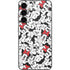Disney Minnie Mouse Red Color Pop Face Pattern Galaxy S23 FE Skin